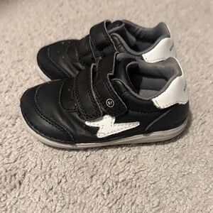 Stride Rite Black and White Kids Sneakers